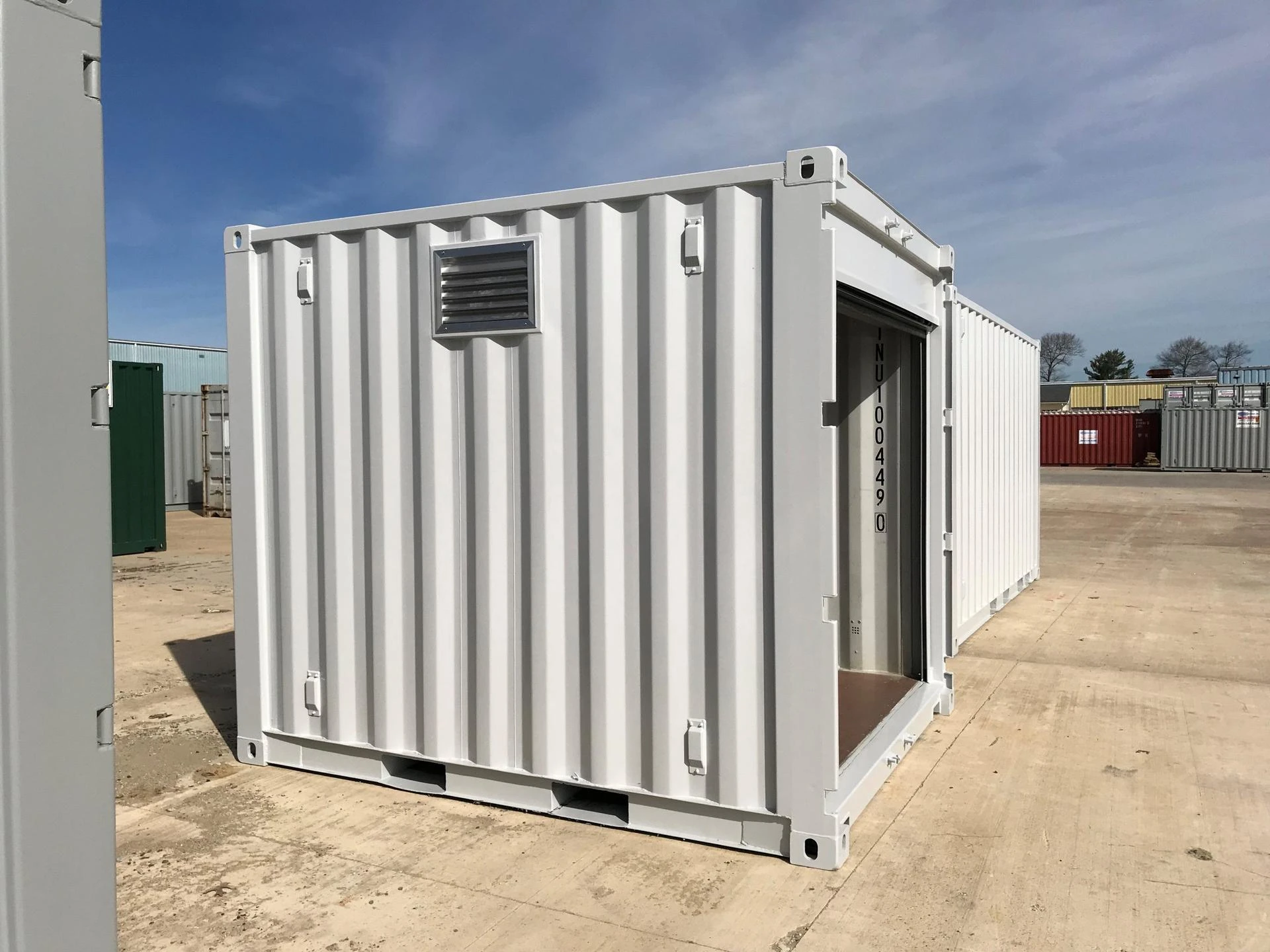 20ft high cube glazed container For Sale - Image 3
